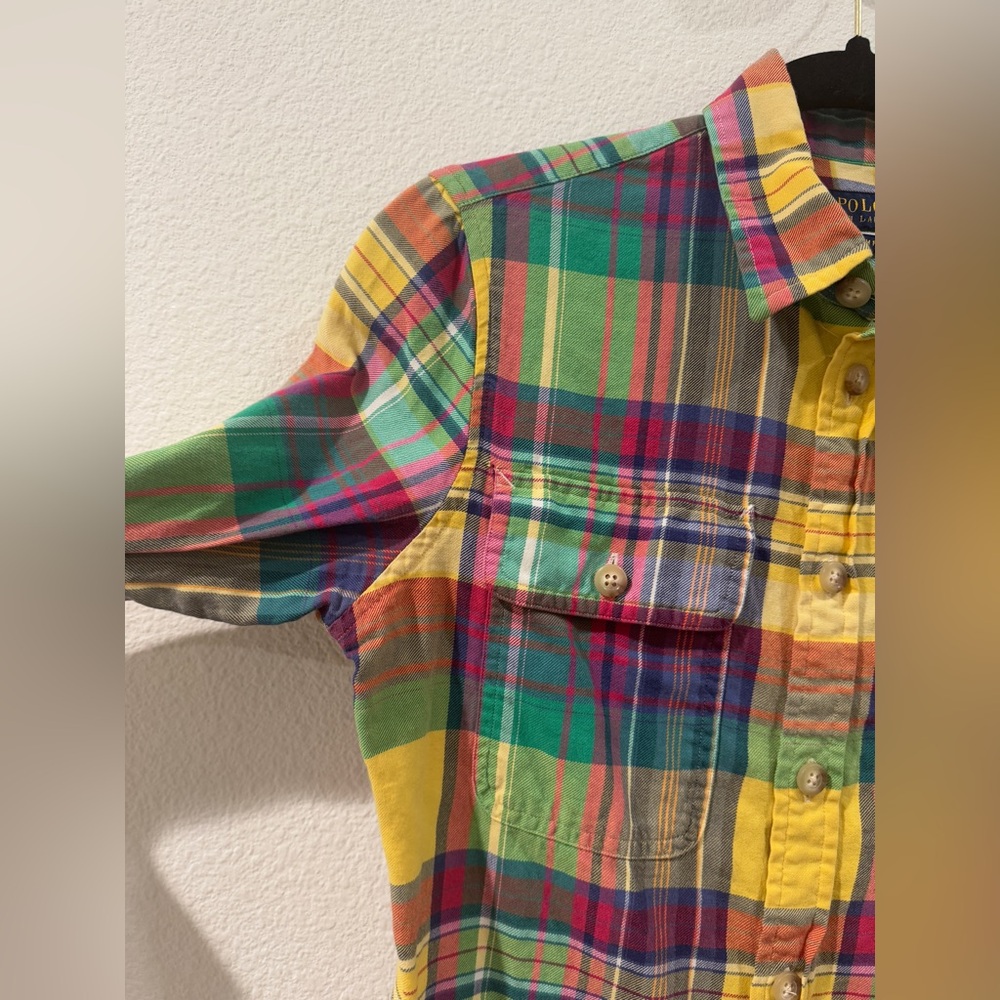 Polo Ralph Lauren Women’s Plaid Shirt - Picture 2 of 14